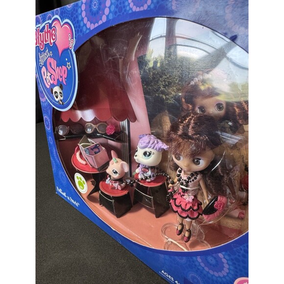 New Littlest Pet Shop Blythe Prettiest in Pearls #B14 Doll #1862 #1863 - Picture 5 of 10